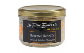 Terrine de volaille à l'armagnac Henri IV verrine de 180g 