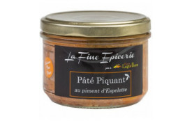 Paté piquant au piment d'espelette verrine de 180g